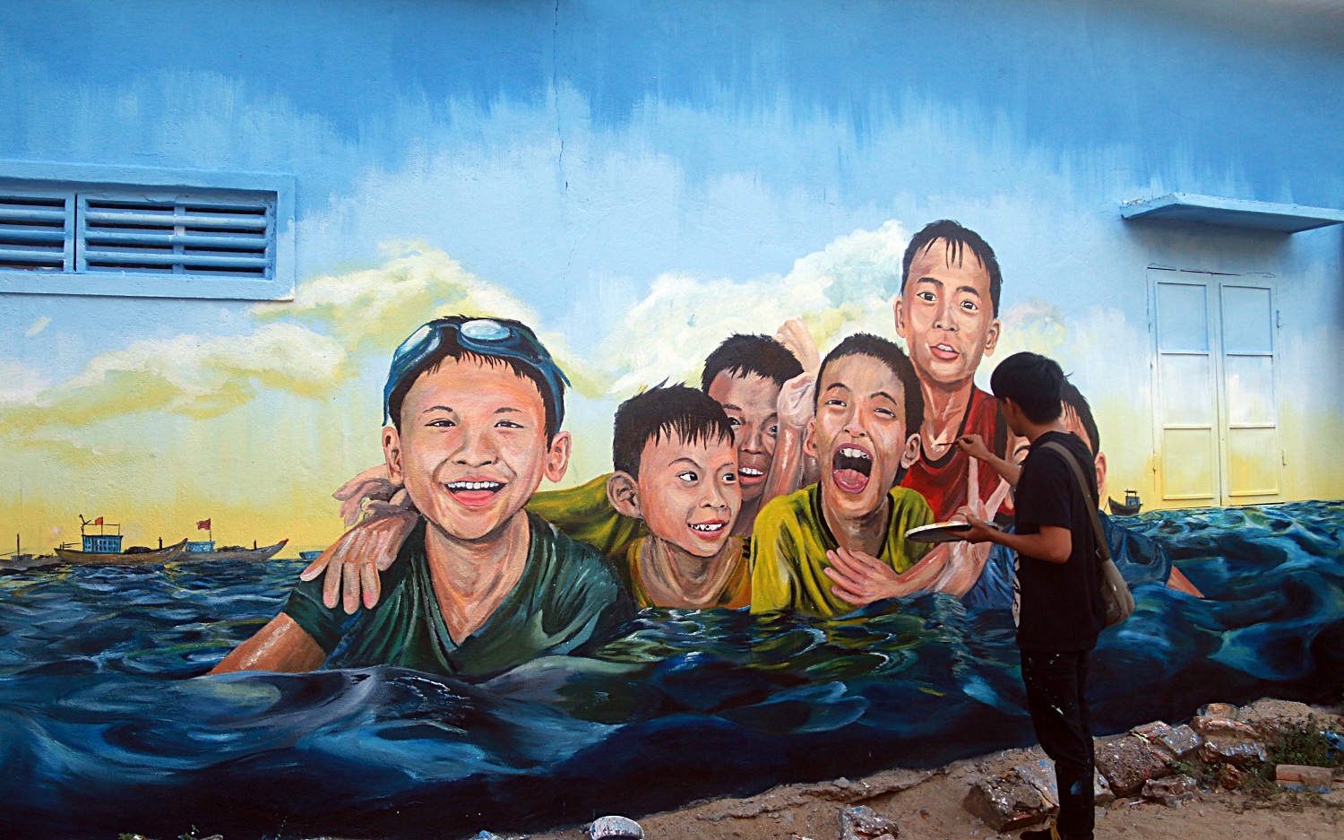 Làng Bích họa Đà Nẵng: Điểm check-in nghệ thuật giữa lòng thành phố biển